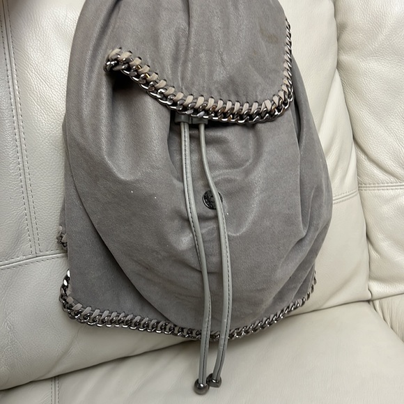 Stella McCartney
Falabella Shaggy Deer Backpack, Light Gray - Picture 10 of 11